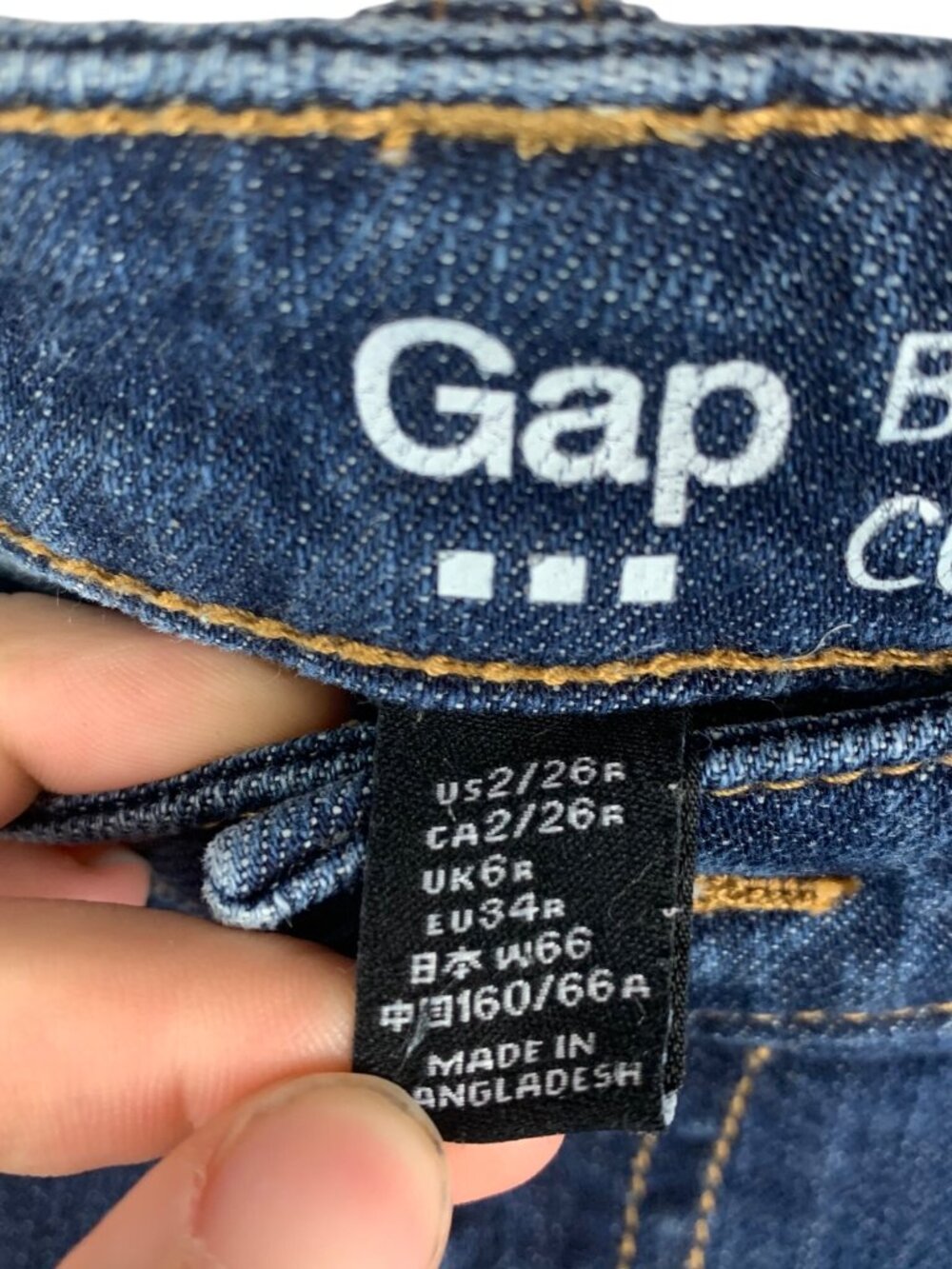 Gap boyfriend cuffed capris fit Womens Jeans size 2 - Picture 6 of 8